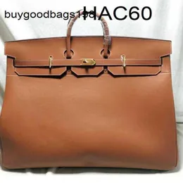 HAC60 Handbag Handmade 7A TOUS EXTRA LARGE TOTES BAG BUSINESS TRAVEL COTTER FACS DESIGNER BRK Handbags 60cm HAC CATERERING DOWINERING MENS LEATHER LLLB