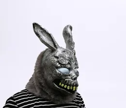 Maschera di coniglio con cartone animato animale Donnie Darko Frank Il costume da coniglietto Cosplay Halloween Party Maks Supplies T2001167933451