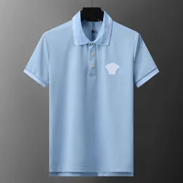 Estilista para hombre Camisas polo Lujo Italia Ropa para hombres Manga corta Moda Casual Verano para hombres Estilo Inglaterra Camiseta Muchos colores están disponibles Tamaño M-3XL