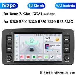 Carplay 4G 7 "7862 2Din Android Araç Radyosu Mercedes Benz R-Serisi W251 2006-2012 R280 R300 R320 R350 R500 R63 AMG Navi GPS DSP