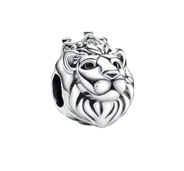 regal Lion Charm 925 sterling Silver Moments to Fit Charms Pulsera para para mujer المجوهرات 792199C01 Andy Jewel8730750