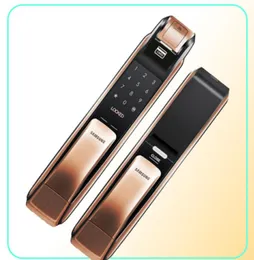 SHPDP728 Keyless BlueTooth lock Impressão digital PUSH PULL Two Way Digital Door Lock Versão em inglês Big Mortise4020504