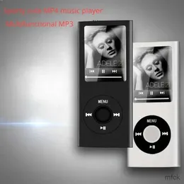 MP3 MP4 Players 2023 Novidades MP4 Music Player Rádio FM Estudante Inglês MP3 Walkman Gravação Slim Metal MP3 Player para iPod Style Atacado