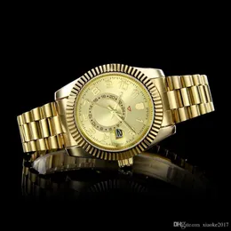 Datejust Top Luxury Roles Sports Quartz Watches Japan Auto Date Movement Men rostfritt stål Rem affärsklockor för män 2023252a