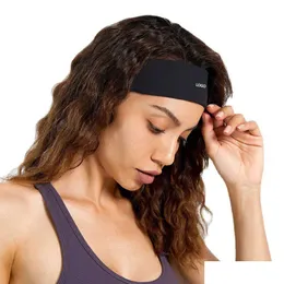 Lu Yoga Lemon Brandneues Sport-Haarband für Damen, elastisch, zum Laufen, Fitness, Wholes, Alo, Athletic, Drop-Lieferung, Dhj9K