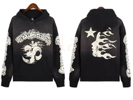 HellStar2024シャツデザイナーショートシャツHoodies Men Plus Tees Hellstar Tシャツラッパーウォッシュグレーヘビークラフトユニセックス半袖トップハイストリートレトロ女性Tシャツ