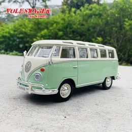 Maisto 1 25 VAN SAMBA simulation Die casting alloy car model crafts decoration collection toy tools gift 231227