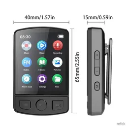 MP3 MP4 Players 1.8 inch Screen Sport MP3 Player Clip Mini Walkman MP3 Player For Running Support FM Recording Clock E-book Built-in Speaker