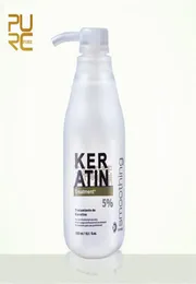 Pure keratin naprawia włosów zabieg Formalina 5 Profesjonalne kręcone włosy prostownica przedłużenie błyszczące zabiegi skóry głowy 4965647