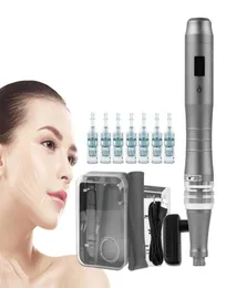 Dr Pen M8 com 7pcs Cartucho Profissional Elétrico Sem Fio Derma RF Máquina de Microagulhamento MTS Mesoterapia Bbglow 2206238744480