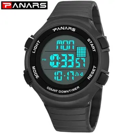 PANARS Digitale Horloge Mannen LED Display Digitale Militaire Sport Horloge heren Horloges Mode Horloge Heren 8106234A