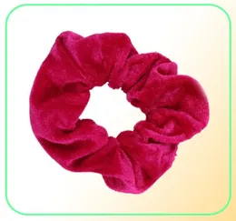 Whole 46pcsset vintage hair scrunchies elastyczne aksamitne scrunkie pakiet kobiety elastyczne opaski do włosów dziewczyna guma guma 4036446