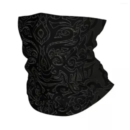 Beralar Tribal Maori Savaşçı Dövmesi Bandana Kış Boyun Isıtıcı Kadın Rüzgar Proba Sargı Yüz Eşarp Kayak Zelanda Gururlu Gaiter Head Band