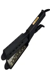 Professionellt hårstrånare Fourgear Ceramic Tourmaline Ionic Flat Iron Hair Starten för Women Tourmaline Plancha de PE C4312413