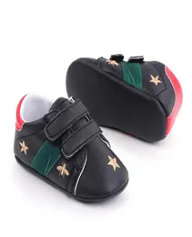 Newborn Baby Boys First Walkers Shoes Babe Infant Toddler PU Soft Soled Shoes Kids Sneakers Crib Shoes6570766