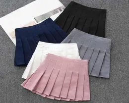 Uniforme scolastica Ragazze Gonne Gonna a pieghe Performance Solido Abbigliamento per bambini Bambino Bambino Adolescente Bambini Pantaloni 6 8 10 124656490