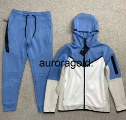 패션 두꺼운 디자이너 기술 플 트랙 슈트 남자 여자 바지 남자 스포츠 Zip Jacket Jogger Pant Tracksuits Trackuit 남자 조깅 선수 후드 코트 크기