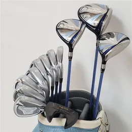 Set completo da golf HM BEZEAL 535 da donna Set mazze da golf driver da golf + legno da fairway + ferri + putter (12 pezzi) manico in grafite e copricapo