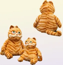 Fat Angry Cat Soft Plush Toy Stuffed Animals Lazy Foolishly Tiger skin Simulation Ugly Cat Plush toy Xmas Gift For Kids Lovers 2206737188