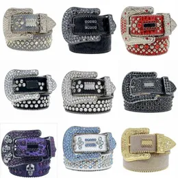 Tasarımcı Kemeri Rhinestone Erkek BB Kemerler Ceinture Femme ünlü popüler Cintturon İnce Gerçek Deri Pantolon Lüks Kemer Parlak Çift 233a