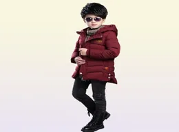 Baby pojke vinterjackor barn huva ytterkläder ner parkas kappkläder för tonårspojkar 3 5 6 7 8 9 10 11 12 13 14 år gammal y200902461085