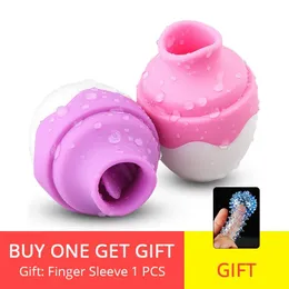 Vibradores Omysky Mini Clitóris Oral Sugando Estimulador Língua Vibrador Mamilo Otário Massageador de Mama Ovo Tamanho Vibradores Protable Sex Toys Y1