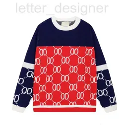 Herrenpullover Designer-Luxus-G-Herrenpullover mit Rundhalsausschnitt, klassische Stickerei im Pariser Stil, kausal, Oversize-Sweatshirts in Macaron-Farben, WIFA