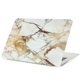 Backpack Hard Plastic Crystal Case Cover Protective Shell for Macbook Air Pro Retina 12 13 15 16 inch Water Decal Marble Pattern Cases