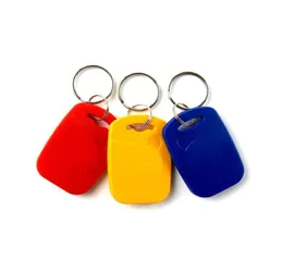 10pcs RFID Akıllı Çift Frekans Tipi Etiketi 125KHz T5577 EM4305 Yeniden Gereken Rozet 1356MHz NFC S50 Klon Kopyala Token Keychain1986503