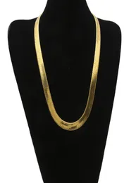 Marca colar longchoker inteiro 10mm vintage casual cor de ouro hip hop corrente para homens jóias maxi colar9390928