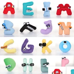 Andere festliche Partyzubehör Baby-Geburtstagsgeschenke 26 Stil Alphabet Lore Gefüllte P Spielzeuge Kinder Bildung Puppe Kleinkind Geschenk Drop De Dhj5P