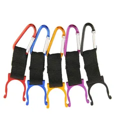 Legierung Wasserflasche Karabiner Clip Flaschenhalter Schnalle Trinkgeschirr Griff Camping Karabinerhaken Clipon für Outdoor-Sportarten8523332