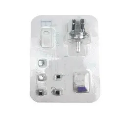 Ersättning 3 i 1 EMS Nano Microcrystal Needle Cartridge Card Mesoterapi Face Lifing RF Meso Gun Consapable Face Machine Beauty Equipment1137912