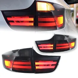 مجموعة خلفية للسيارة لـ BMW X6 E71 LED Tail Light 2008-2014 LED المصباح الخلفي مصباح LED LED LED