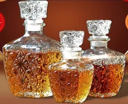 1PC Glass Whiskey Liquor Wine Wine Drinks Decanter Crystal Bottle Wine Carafe Gift 250ml 500ml6457945