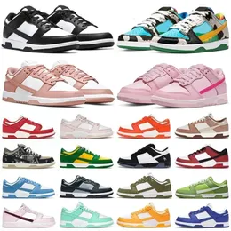 Desinger Shoes Panda Freddy Krueger 캐주얼 신발 검은 색과 흰색 팬더 플레이트 Forme Lobster Triple Pink Remastered Big Mens Womens Shoes