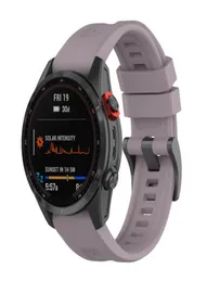 För Garmin Fenix ​​7655 Plus Tactix 7 Delta Instinct 2 Descent G1 Epix Wath Strap 26mm Silicone Replacement Watch Band Strap Del7835745