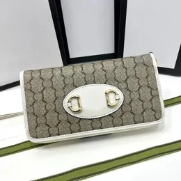 Cüzdanlar En İyi Moda Tasarımcı Cüzdan Lüks Erkek Kadın Deri Çanta Yüksek Kaliteli Klasik Eyer Toka Woc Key Para Çantası Orijinal Kutu Ekose C