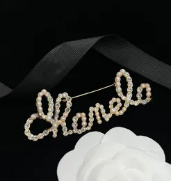10 stili di marca mista spille di lusso designer spilla famosa broche donne diamante nappa vestito vestito pin gioielli da donna regali di natale W5920136