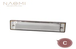 NAOMI доступная 10-луночная губная гармошка с коробкой, высококачественный стандартный диатонический блюз для начинающих, музыкальный инструмент с ключом Folkmaster8035465