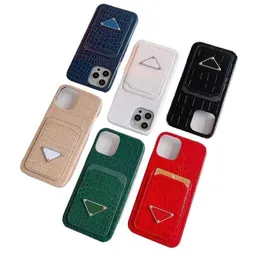 Custodie per cellulari Custodie per telefoni dei migliori designer per iPhone 15 14 13 12 11 Pro Max 15Pro 15Plus 14Pro 14ProMax 13ProMax Cover posteriore mobile in pelle con lettere di lusso con porta carte