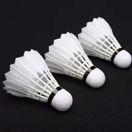 12PCLlot Factory Bezpośrednie sprzedaż BALMinton Ball Shuttlecock Feather for Birdy Victor Jianzi 231229