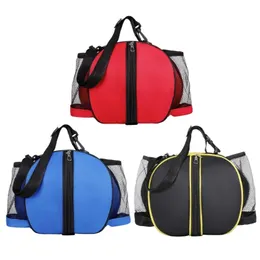 Bolsa de equipamentos esportivos para bola de futebol, vôlei, basquete, ombro, treinamento, armazenamento, bola crossbody 231229