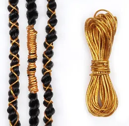 5 szt. Dreadlock koraliki warkocze Akcesoria do włosów Pleń włosy Styl Shimmer Elastyczne Plecianie Strings Długie 1 MPC8416820