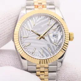 Luxury 41MM Mens Automatic Watch: Stainless Steel & Sapphire Glass 