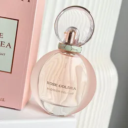 Rose Goldea Blossom 기쁨 향수 75ml 여성 향기 오아 드 parfum 2.5fl.oz 오래 지속되는 좋은 냄새 과일 꽃 여자 몸 안개