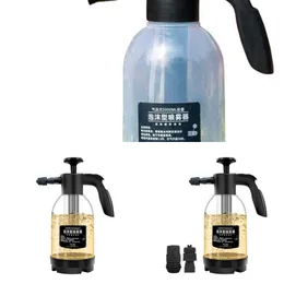 UPDATE 2L Biltvättskum Sprayer Handtryck Creamy Foam Spray Watering Tank Foam Generator för biltvätt Parkside Snow Foam Watering Garden Water Bottle