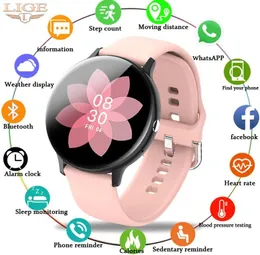 여성 Bluetooth Phone Smart Watch 여성 방수 스포츠 피트니스 시계 건강 추적기 건강 추적기 2021 New Music Player Smartwatch Men7525668
