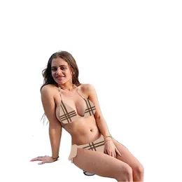 Kadın Mayo Ekose Kadın Mayo Bikini Set Son Baskılı Bayan Mayo Bikinis İlkbahar Yaz Mayo E9ZS