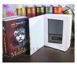 Book Style Hidden Safe Box Simulation Compassion مجموعة مفتاح القفل السري مربع المنزل السفر للسيارة Money Jewelry Phone Safes H11024475950